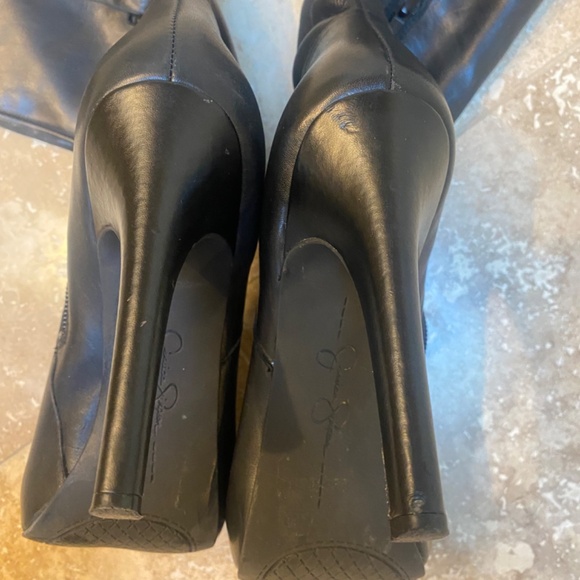 Jessica Simpson Women’s Leather Knee High Boots - Picture 6 of 8